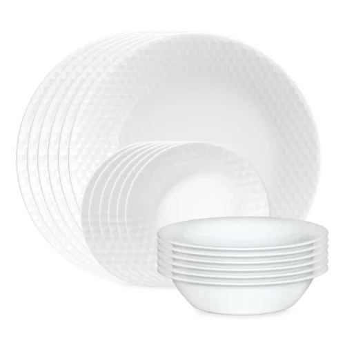 Corelle® Versatile Honeybee 18-piece Dinnerware Set, Service for 6