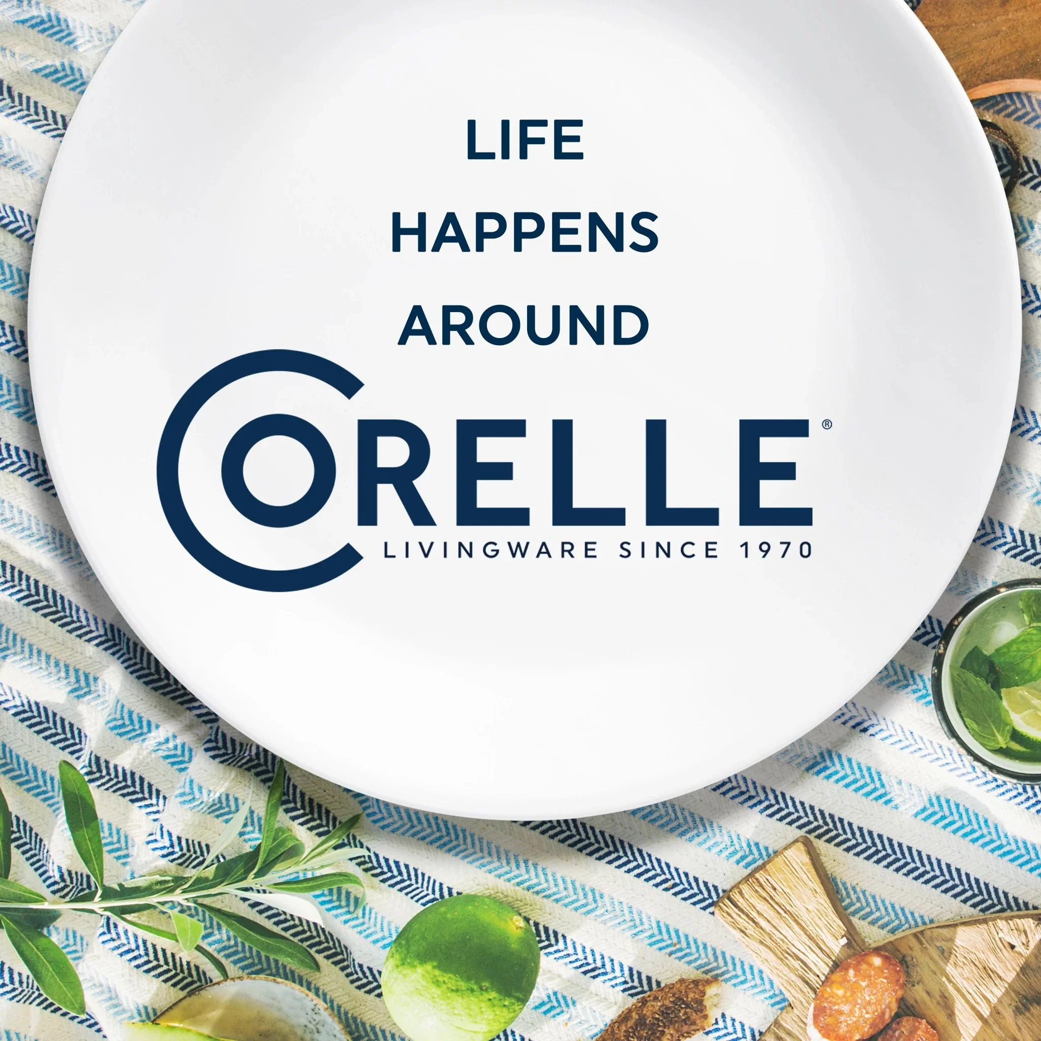 Corelle® Versatile Pure White 6.5 Appetizer Plate - Image 6