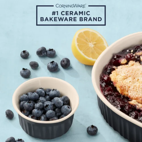 Alternative view of Corelle Corningware CorningWare® French Colors 12-piece Oval Bakeware Set, Navy