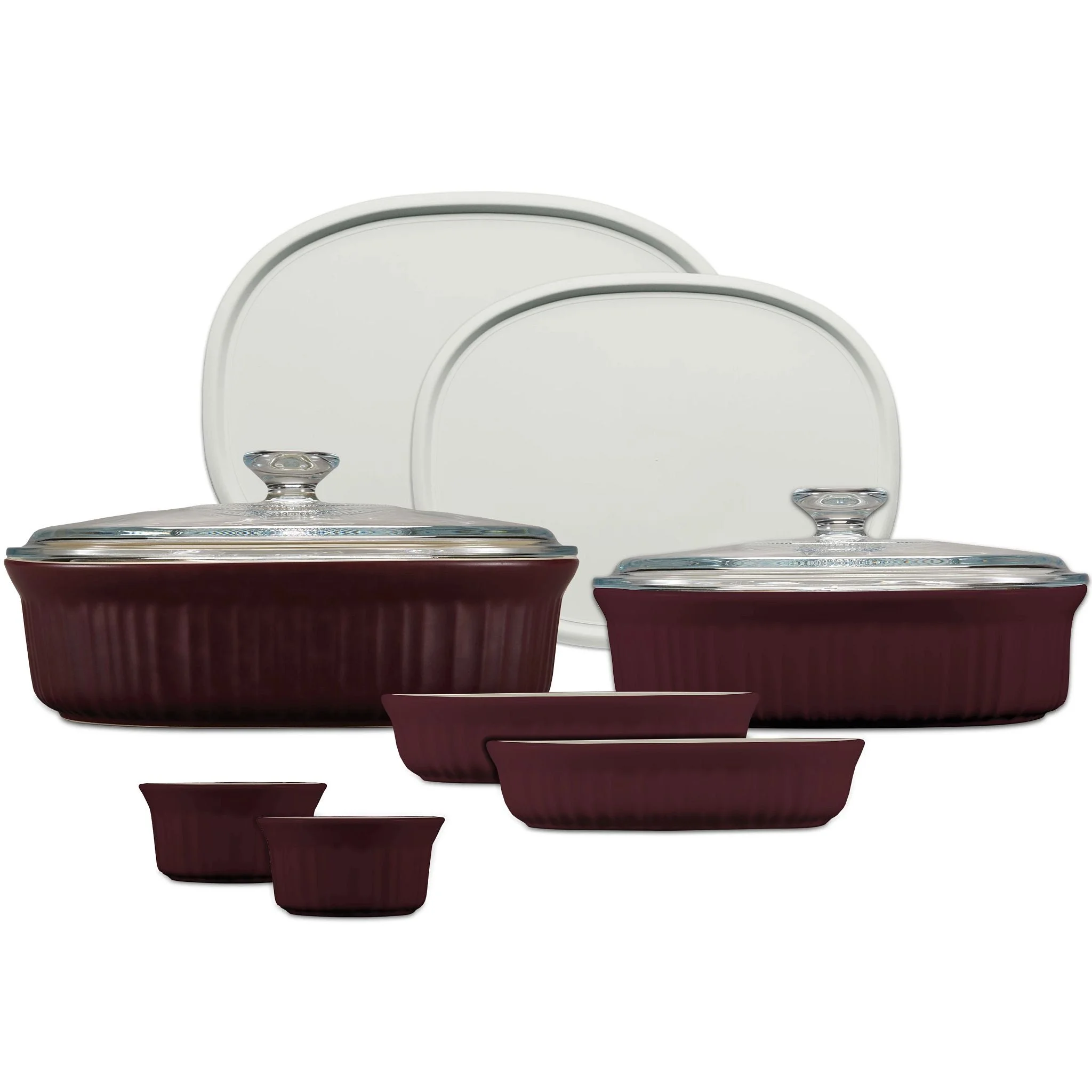 Corelle Corningware CorningWare® French Colors 10-piece Bakeware Set, Cabernet