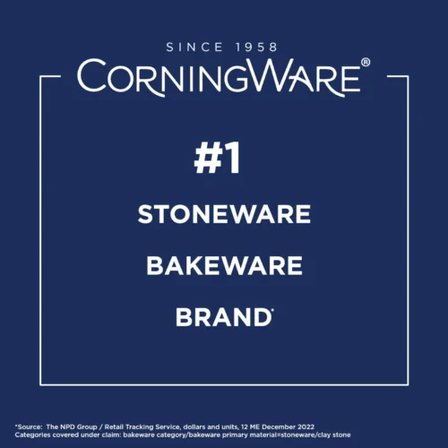Alternative view of Corelle Corningware CorningWare® French White® 24-ounce Baking Dish with Lid