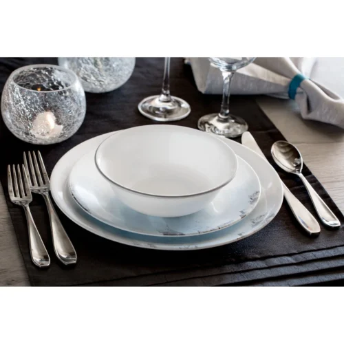 Alternative view of Corelle® Versatile Tranquil Reflections 12-piece Dinnerware Set, Service for 4
