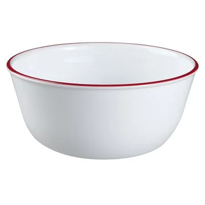 Corelle® Versatile Red Banded 28-ounce Large Soup Bowl