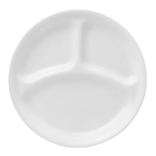Corelle® Versatile Winter Frost White 10.25 Divided Dinner Plate